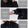 Women's Winter Coats Fleece Lined Parka Jacket Hooded Long Winter Warm Parka Coat with Pockets