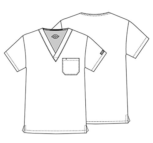 Scrub Set for Men & Women 3 Pockets, V-Neck Top 83706 and Natural Rise Drawstring Pant for Healthcare Heros 83006