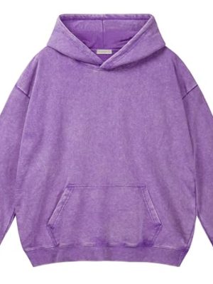 Womens Oversized Hoodies Unisex Casual Hooded Sweatshirts Vintage Wash Cotton Mens Pullover Tops