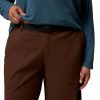 Womens Brea Falls Nylon Pant, Tobacco, 3X x L