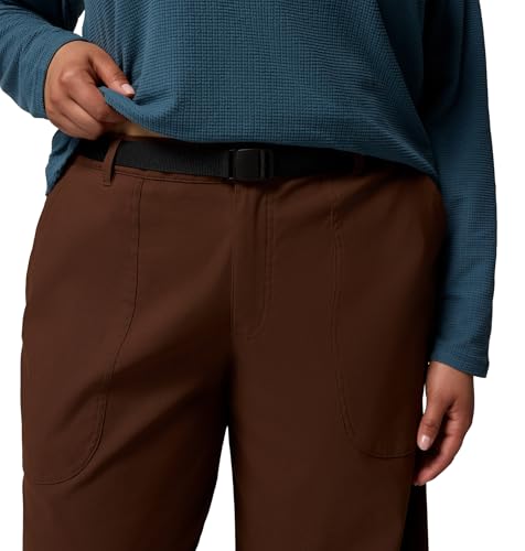 Womens Brea Falls Nylon Pant, Tobacco, 3X x L