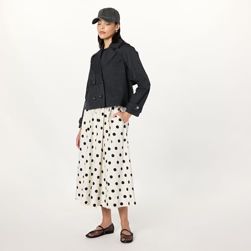 Women's Plus Size Mara Cropped Trench