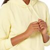 womens French Terry Fleece Pullover Hoodie