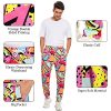 80s 90s Men's Sweatpants Retro Costumes Hip Hop Track Pants Vintage Jogger Workout Pants Sports Outfits for Men & Women