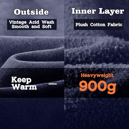 Oversized Hoodies for Mens Acid Washed Graphic Men's Fashion Hoodies Sweatshirts Sweats Preppy for College,Gym,Sports