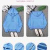 Hoodies for Women 2024 Fashion Fall V Neck Button Down Long Sleeve Hooded Sweatshirts Tops