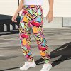 80s 90s Men's Sweatpants Retro Costumes Hip Hop Track Pants Vintage Jogger Workout Pants Sports Outfits for Men & Women