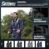 Men Women Rain Suit Waterproof Lightweight Hooded Raincoat Jacket and Pants for Golf, Hiking, Travel